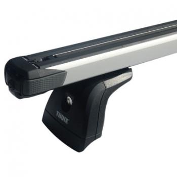 Купить багажник на крышу Thule Slide bar аэродинамический для DAEWOO Nexia 4d седан (95-98) в штатное место