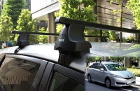 Багажник на крышу Thule SquareBar EVO сталь для JAGUAR XJ-Serie  (02-08) седан 4d  за дверной проем