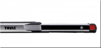 Багажник на крышу Thule Slide bar аэродинамический для JMC Vigus 4d пикап (двойная кабина) (15-15) за дверной проем