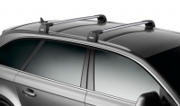 Багажник на крышу Thule WingBar EDGE Black крыловидный для  SUBARU Outback (IV) (10-14) универсал 5d  интегрированный рейлинг
