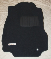Коврики в салон текстиль для Chevrolet Tahoe 2011->/Cadillac Escalade 2007-> LINER 3D Lux с бортиком черные