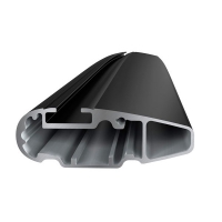 Багажник на крышу Thule WingBar EDGE Black крыловидный для  PORSCHE Cayenne  (02-09) кроссовер 5d  на рейлинги