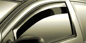 Дефлекторы на боковые окна накл. SUNBLADE Citroen C3 5D (цвет чёрный)