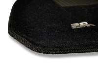 Коврики в салон текстиль для BMW 1** F20 2011-> LINER 3D Lux с бортиком черные
