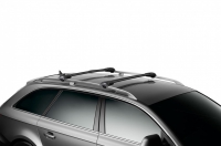 Багажник на крышу Thule EDGE black аэродинамический черный для FIAT Freemont 5d кроссовер  (12-15) на  рейлинги